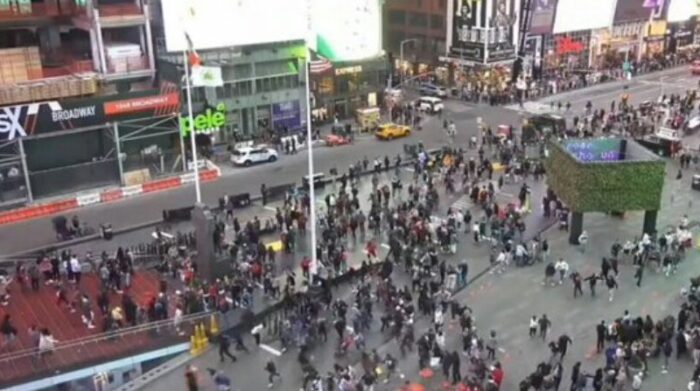 Explosión en Times Square causó alerta entre turistas￼