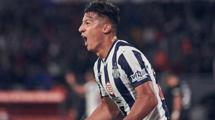 Debut y gol de Alan Franco con Talleres de Córdoba