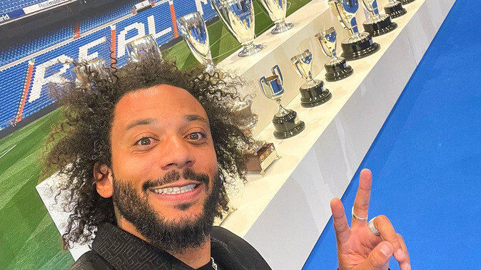 El jugador Brasileño Marcelo le dice Adios al Real Madrid, entre lagrimas