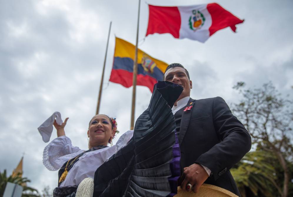 Resaltan relaciones bilaterales en acto realizado en Loja.