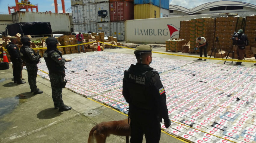 La droga llega hastaTurquía, en banano  que sale desde los puertos de Ecuador