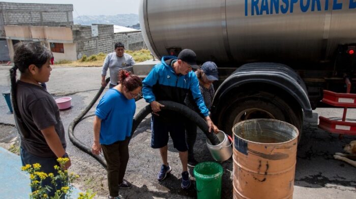 Cooperativa La Roldós  sin agua potable