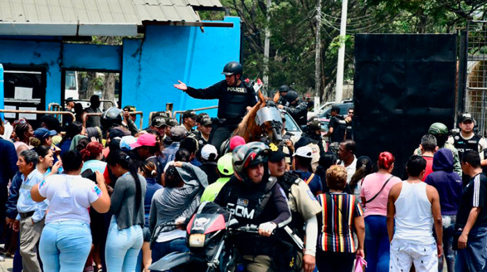 Seis policías quedan heridos por incidentes de internos en la Penitenciaría del Litoral