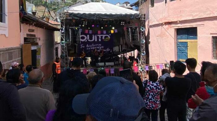 Feriado de fiestas en Quito