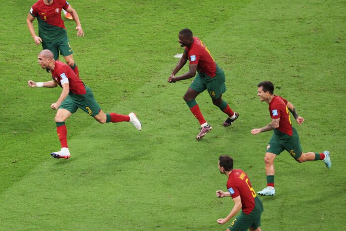 Portugal vs Marruecos en los cuartos de final del Mundial