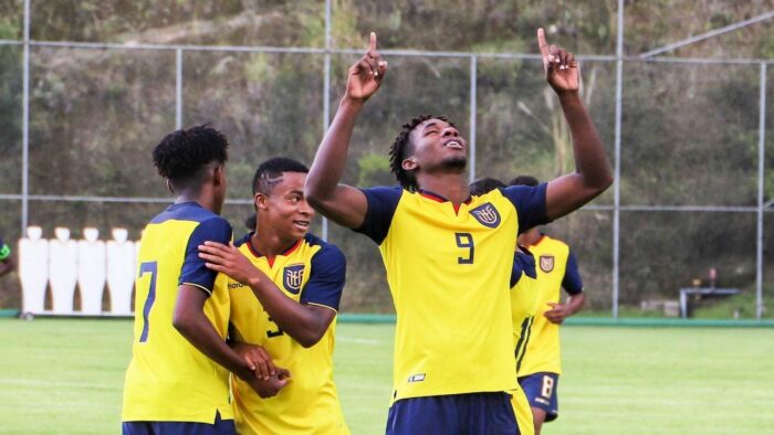 La Selección de Ecuador Sub-20 cuenta con tres figuras