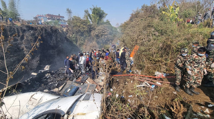 Accidente de avión en Nepal deja al menos 68 fallecidos