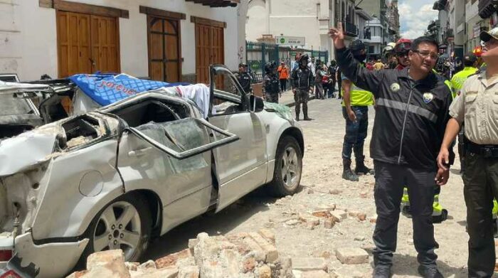 Temblor en Ecuador deja casas destruidas en Cuenca y Machala