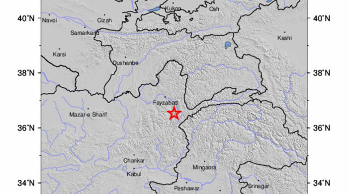 Se registra movimiento del terremoto de 6.8 en Pakistán