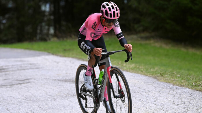 Alexander Cepeda, líder de la montaña en el Tour de los Alpes (etapa 1)