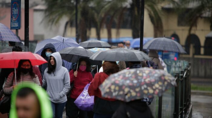 Lluvias se mantendrán en las tardes y noches hasta el jueves 13 de abril