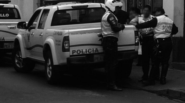 Una muerte violenta se registró en av. Eloy Alfaro y 10 de Agosto, norte de Quito