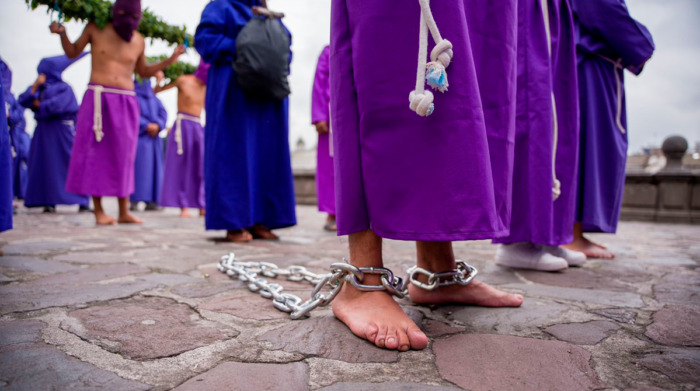 Procesión Jesús del Gran Poder recorrió las calles de Quito