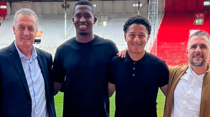 William Pacho y Anthony Valencia, campeones en la Copa de Bélgica