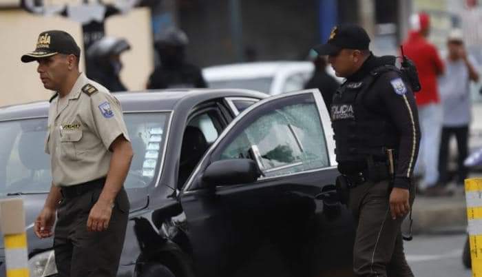 Asesinan a tiros a conductor en la avenida Francisco de Orellana en Guayaquil