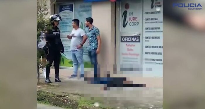 Un hombre que disparó en la Fiscalía de Santo Domingo fue abatido por la Policía