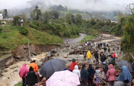 En Tungurahua, se prevén atender obras para mitigar estragos del fenómeno de El Niño