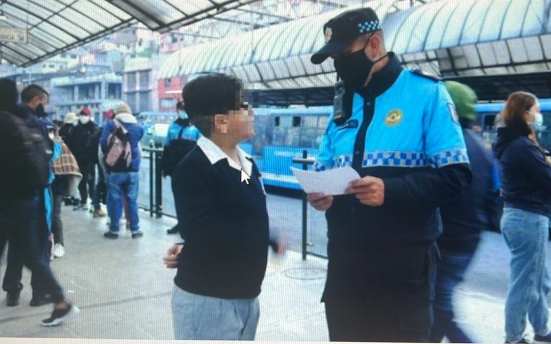 Plan operativo de control y seguridad ciudadana por inicio de clases en Quito