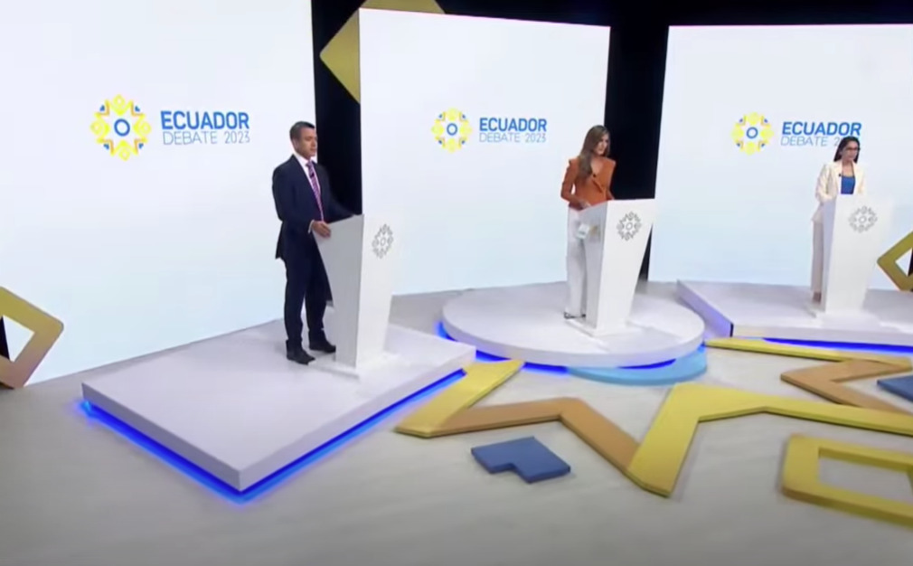 Debate Presidencial 2023: Narcotráfico, deuda con el IESS y empleo, los temas con más énfasis