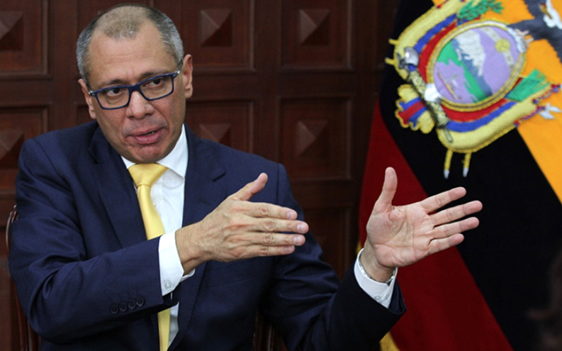 Exvicepresidente Jorge Glas, implicado en nuevo procesos legales