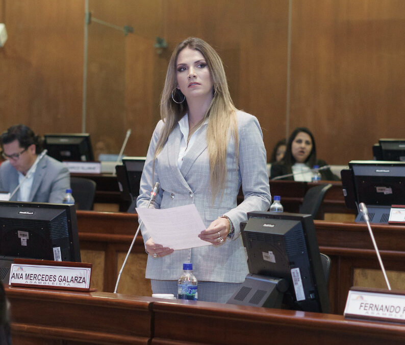 Ana Galarza manifiesta que Construye dialogará con todas las bancadas de la Asamblea, excepto con el correísmo