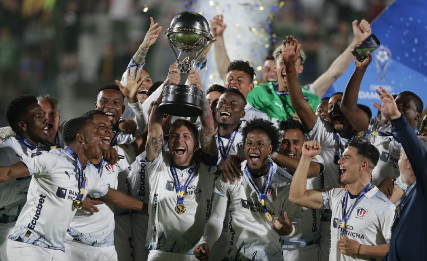 Tras quedar campeón de la Copa Sudamericana, Liga de Quito ganó 11,4 millones de dólares.