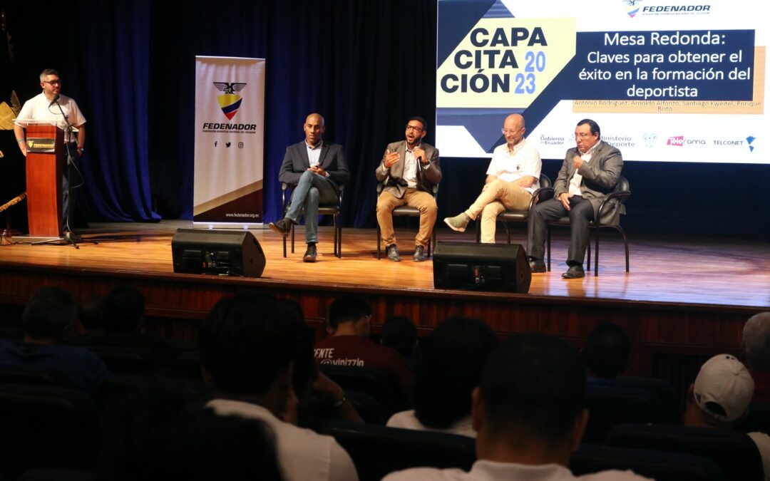 Fedenador realizó el “I Congreso de Ciencias Aplicadas al Deporte en Guayaquil” 