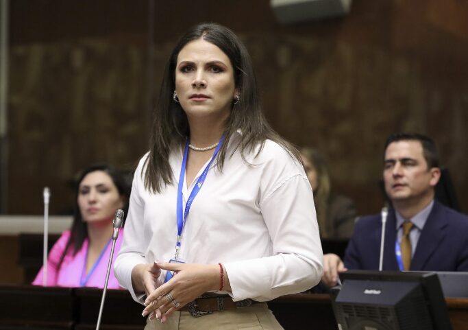 Construye solicitó juicio político en contra de exministra de Energía, Andrea Arrobo