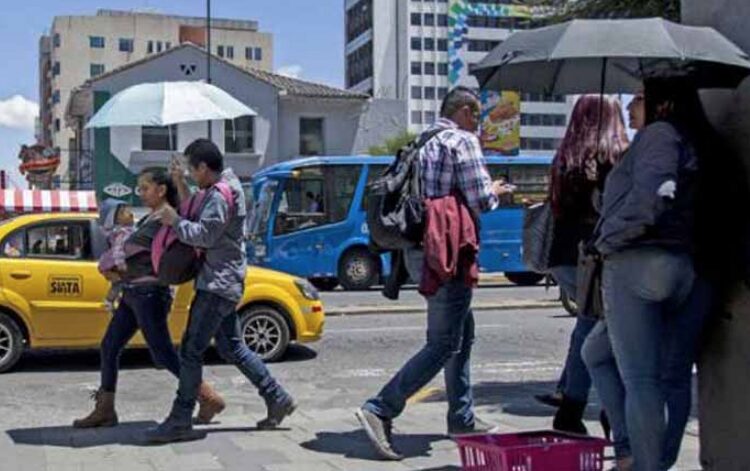 La radiación será alta y muy alta este lunes 23 de septiembre en Ecuador, según el Inamhi