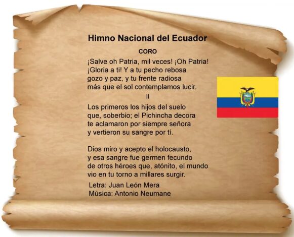 Ecuador celebra el Día del Himno Nacional