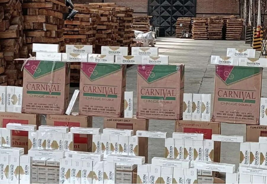 Se impidió el ingreso de 220.000 cigarrillos ilegales al país