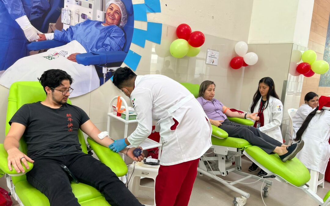 Hospital IESS Ceibos culminó con éxito la jornada de donación de sangre 