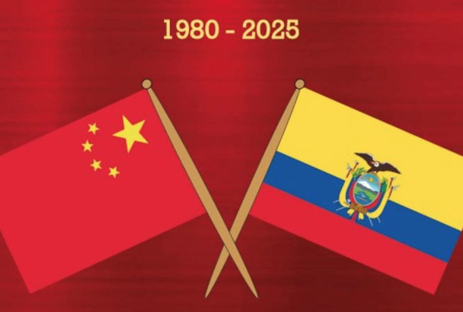 Presidentes de China y Ecuador intercambian felicitaciones por los 45 años de relaciones