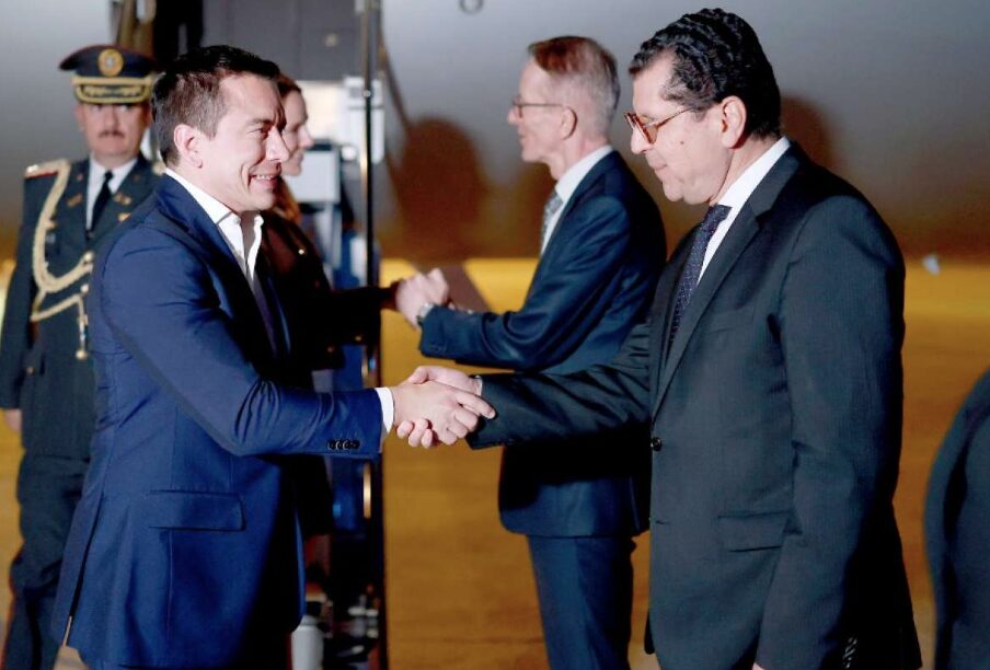 Presidente Daniel Noboa está en Francia para posicionar a Ecuador como destino para inversiones