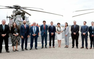 Presidente Noboa analiza con Airbus Helicopters cooperación para fortalecer la seguridad