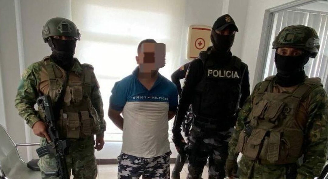Alias Gordo Lucho, de Los Choneros, fue detenido en Portoviejo