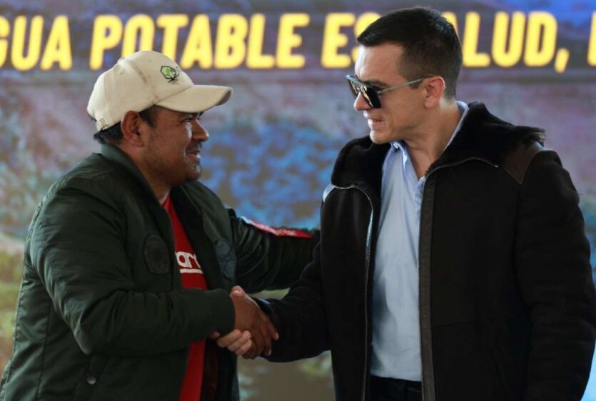 Gobierno Nacional invierte USD 400.000 en proyectos agrícolas, de comercio y turismo comunitario en la Sierra centro