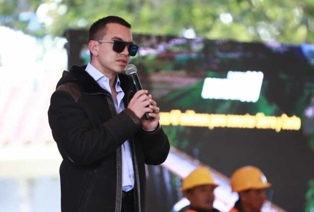 El presidente Daniel Noboa dispone fusión y nueva denominación de ministerios