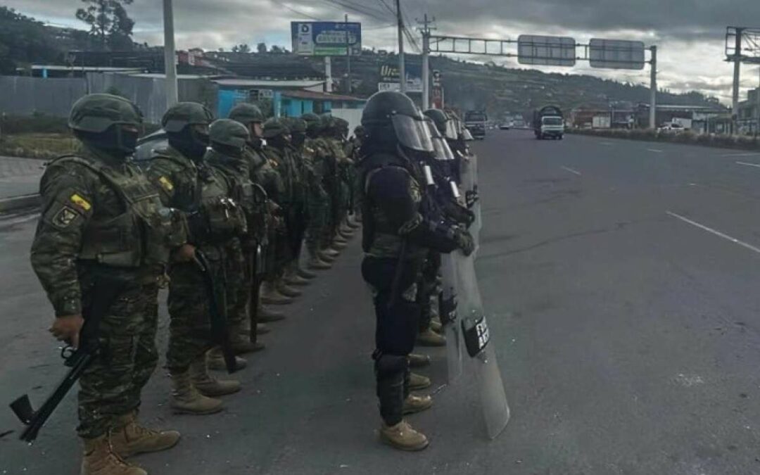 Bloque de Seguridad refuerza presencia militar en las vías