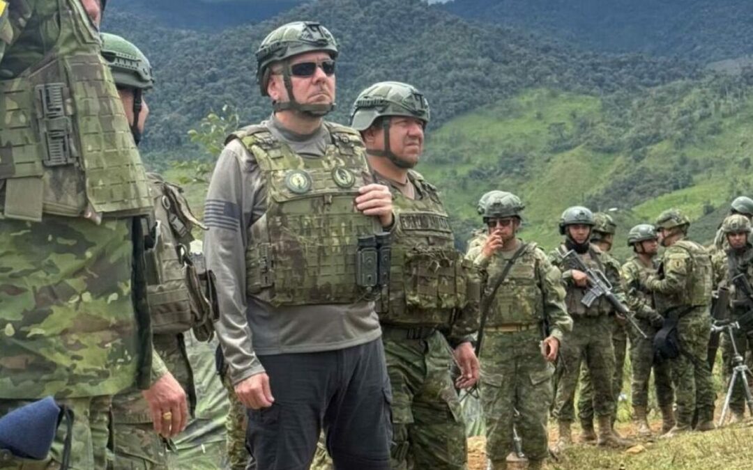 Presidente Noboa reafirma ofensiva contra la minería ilegal en Buenos Aires, Imbabura