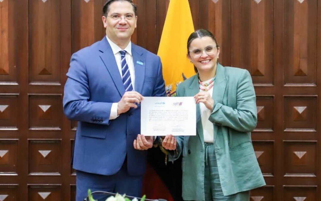 Vicepresidencia y Unicef fortalecen alianza por los derechos de la niñez