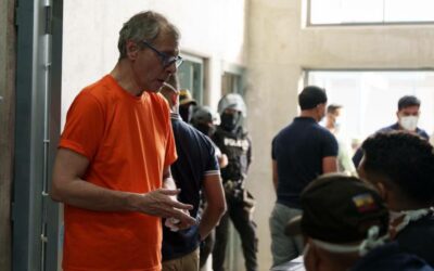 Jorge Glas es trasladado a la Cárcel del Encuentro, en Santa Elena