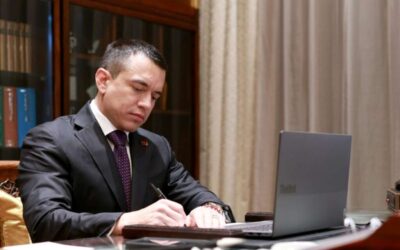 Presidente Noboa decretó toque de queda en cuatro provincias bajo el estado de excepción