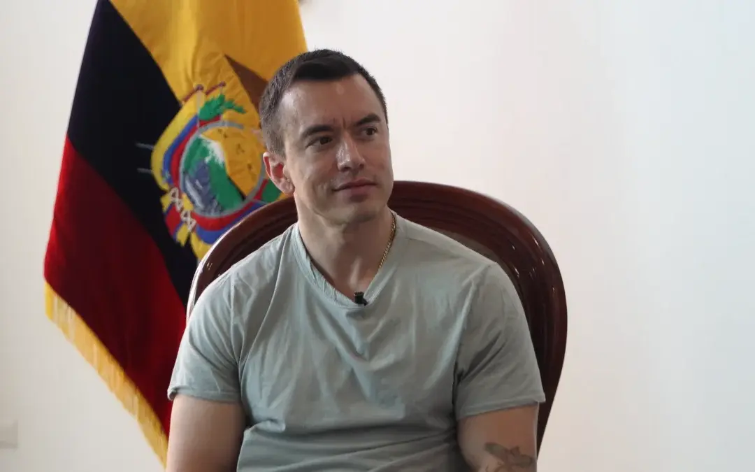 Noboa reporta caída del 35% del crimen en la frontera