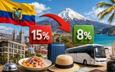 Presidente Daniel Noboa reduce el IVA al 8% durante este feriado