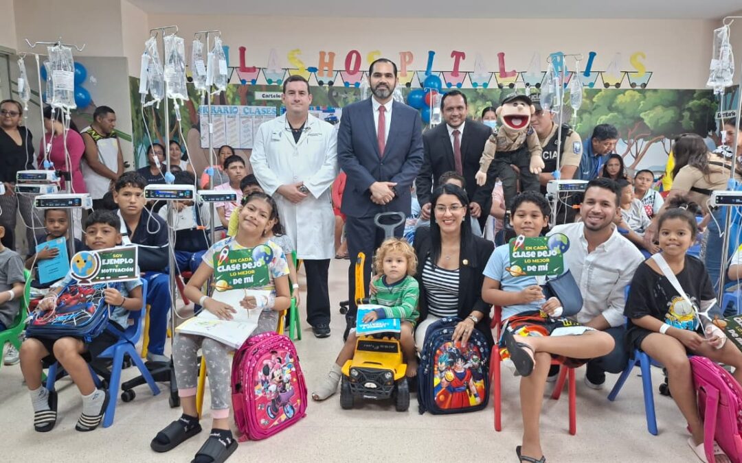 Hospital Los Ceibos inaugura nuevo año lectivo de Aulas Hospitalarias