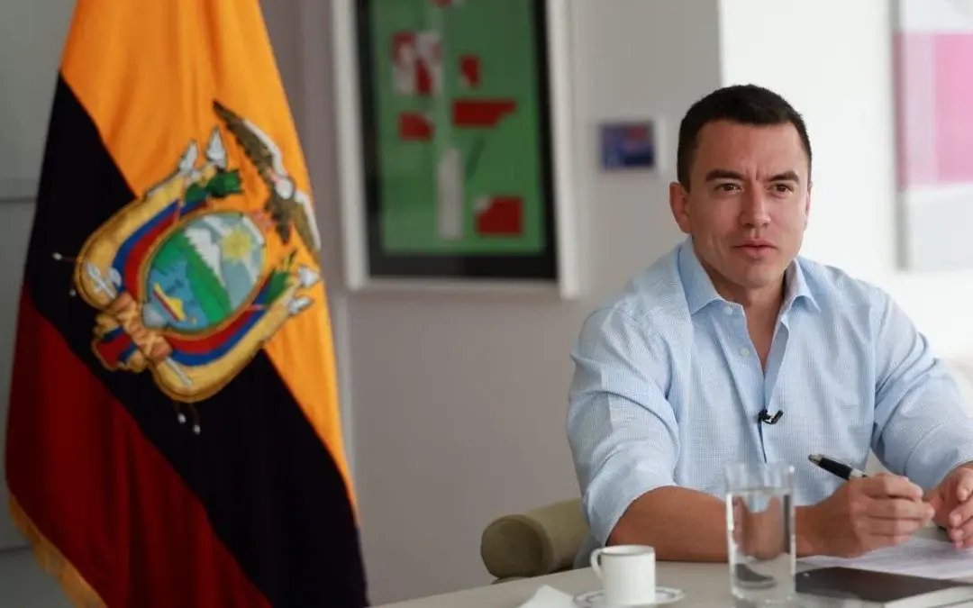 Daniel Noboa decreta nuevo estado de excepción en 10 provincias y tres cantones