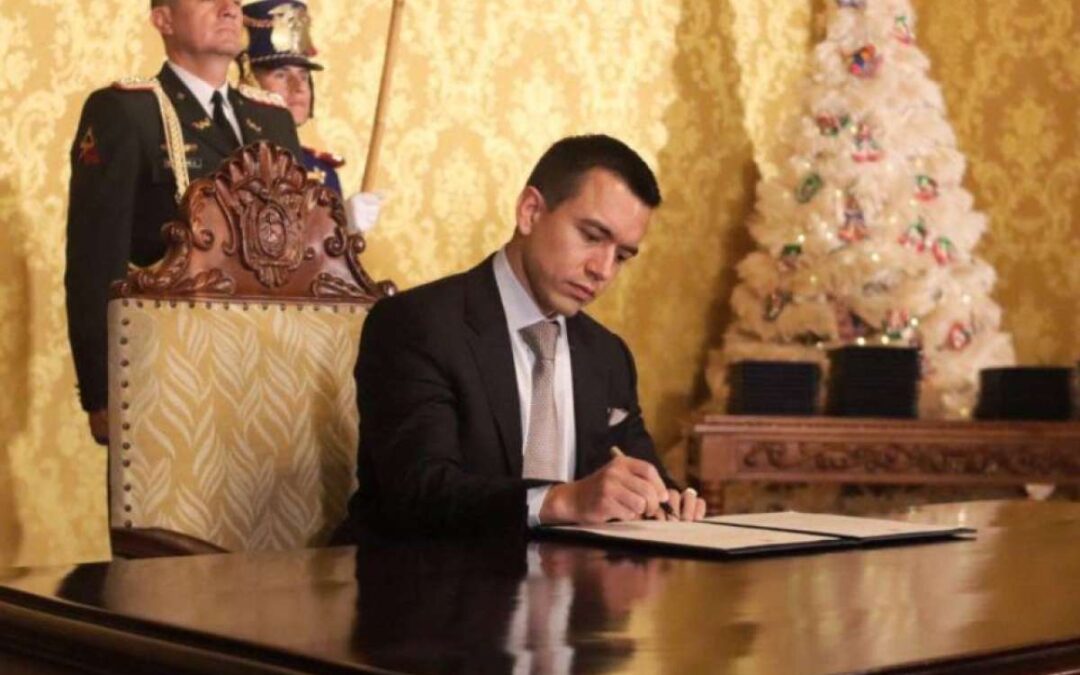 Daniel Noboa termina las funciones de embajador de Ecuador en Turquía