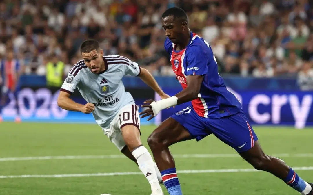 ¡Willian Pacho, campeón de la Supercopa de Europa!