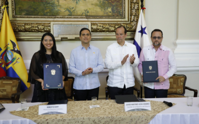 Ecuador y Panamá suscriben términos para negociar un acuerdo comercial